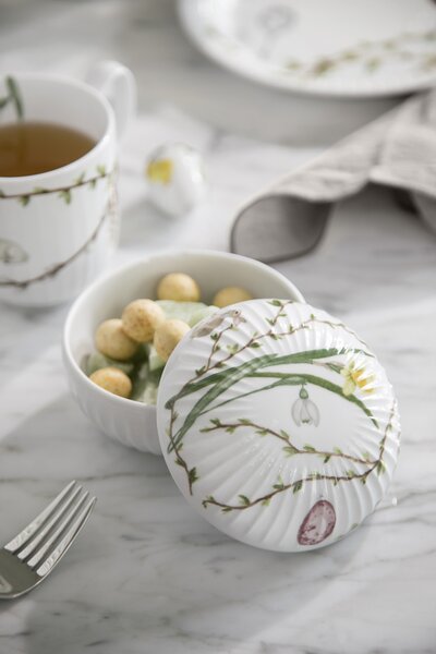 Porcelánová dóza Hammershoi Spring 11,5 cm Kähler