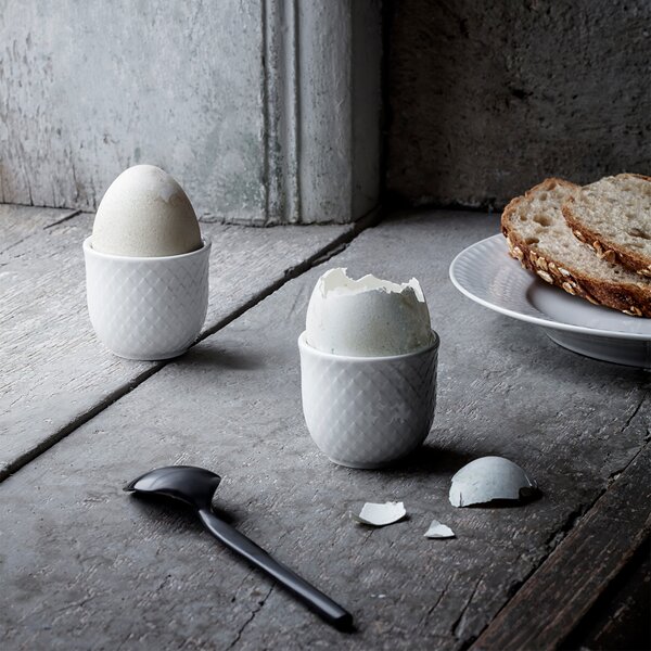 Stojánek na vejce Rhombe - set 2 ks Lyngby Porcelaen