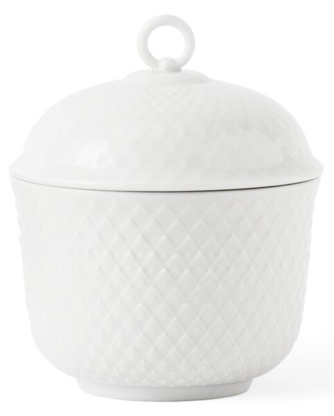 Porcelánová dóza Rhombe 8,5 cm Lyngby Porcelaen