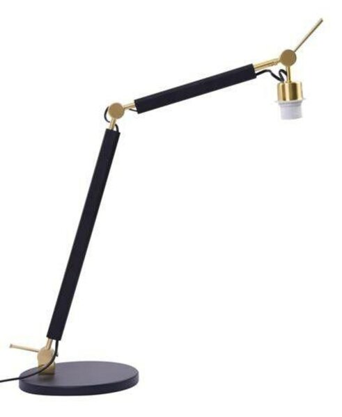 Azzardo AZ4188 stolní lampa Zyta S Table BK/GO tělo svítidla černá/zlatá
