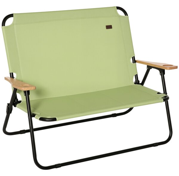 Zaoblený zahradní stůl Outsunny s keramickým mozaikovým topem, kovový rám, Ø35.5x53.5cm, modrý a bílý | Aosom