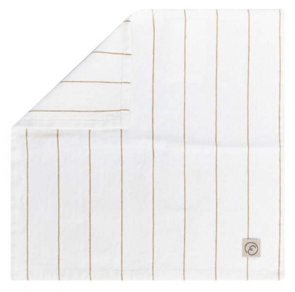Bavlněné prostírání Stripes White 40x40 cm Ernst