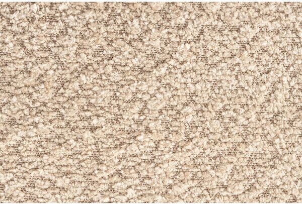 Béžová lavice z textilie bouclé Shiho – Dutchbone