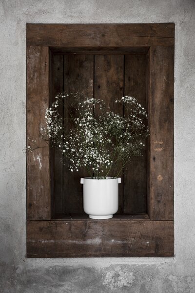 Květináč Kruka White 22,5 cm Ernst