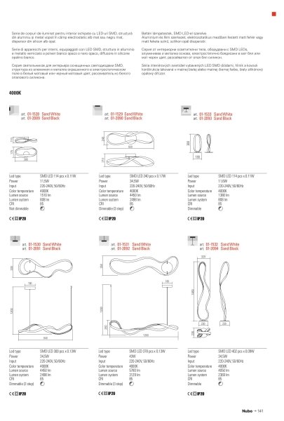 Redo 01-1532 - LED Stmívatelná stojací lampa NUBO LED/34,5W/230V bílá