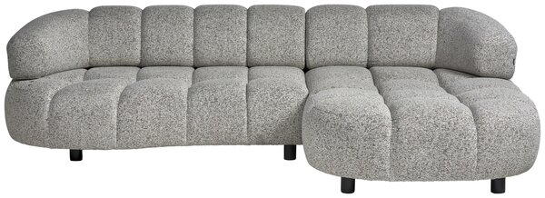 ROHOVÁ SEDAČKA, textil, šedobéžová Welnova - Sedací soupravy