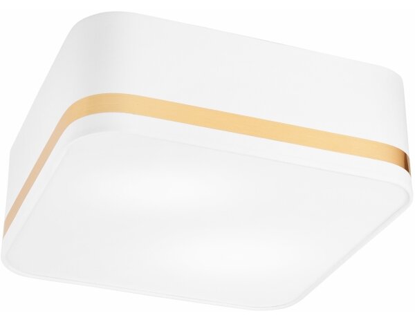 Stropní svítidlo SIRJA SQUARE 2xE27/60W/230V 35x35 cm bílá