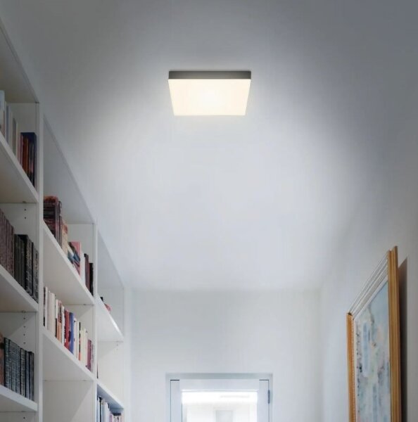 Briloner 7070-015 - LED Stropní svítidlo FLAME LED/16W/230V černá