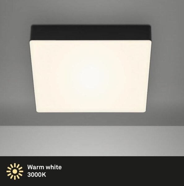 Briloner 7070-015 - LED Stropní svítidlo FLAME LED/16W/230V černá