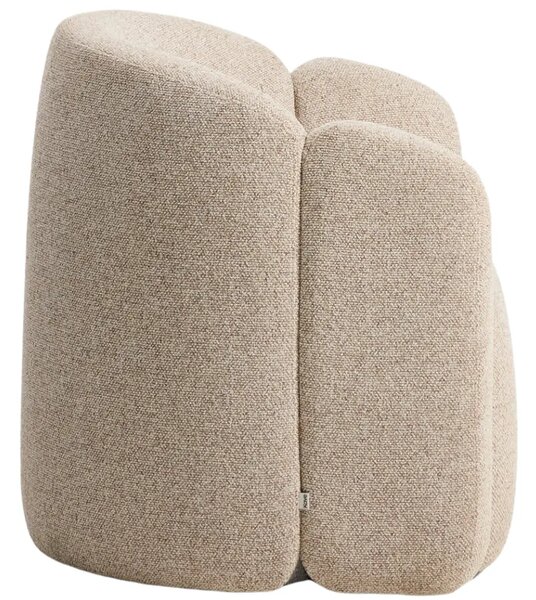 Kave Home Béžové čalouněné křeslo Corvena 85 cm