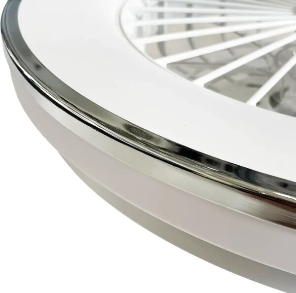 LED Stropní svítidlo s ventilátorem OPAL LED/48W/230V + dálkové ovládání
