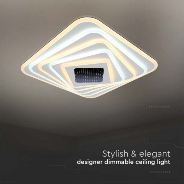 LED Stmívatelné stropní svítidlo LED/150W/230V 3000-6500K + DO