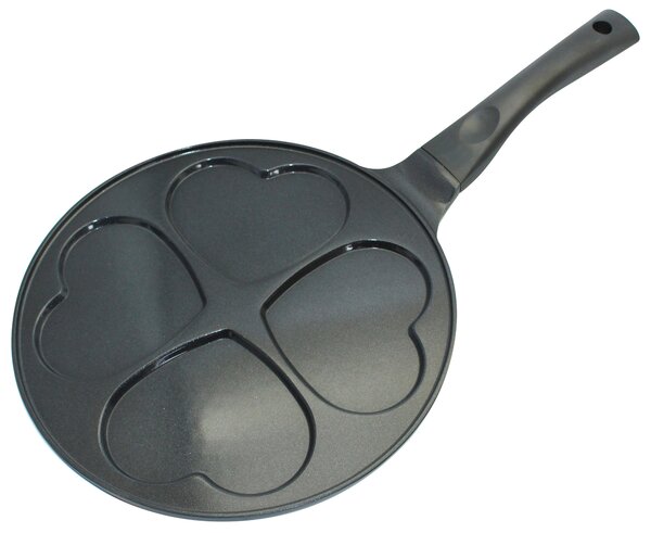 PÁNEV NA LÍVANCE SRDCE, vrstva z keramiky, 26 cm Homeware Profession
