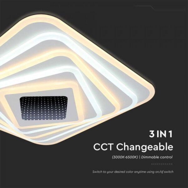 LED Stmívatelné stropní svítidlo LED/150W/230V 3000-6500K + DO