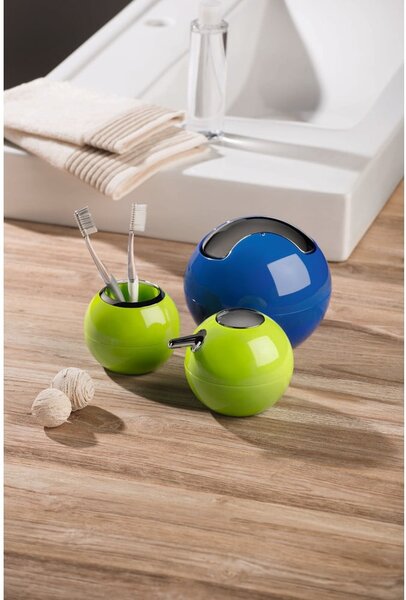 Bílý plastový odpadkový koš 1 l Bowl – Spirella