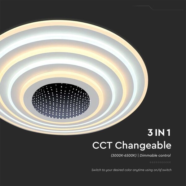 LED Stmívatelné stropní svítidlo LED/125W/230V 3000-6500K + DO
