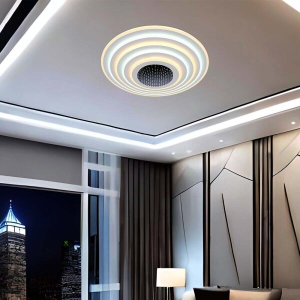 LED Stmívatelné stropní svítidlo LED/125W/230V 3000-6500K + DO