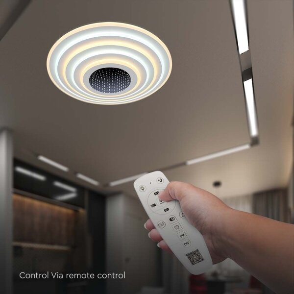 LED Stmívatelné stropní svítidlo LED/125W/230V 3000-6500K + DO
