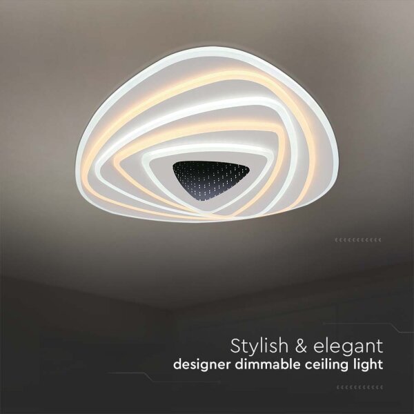 LED Stmívatelné stropní svítidlo LED/120W/230V 3000-6500K + DO