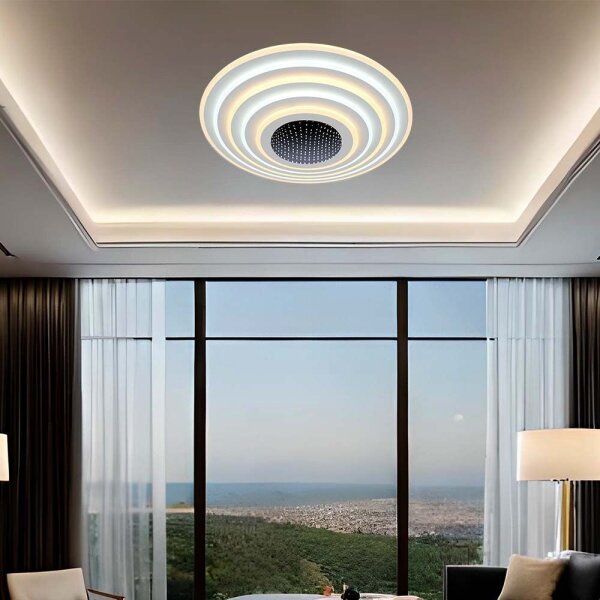 LED Stmívatelné stropní svítidlo LED/125W/230V 3000-6500K + DO