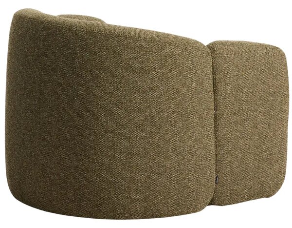 Kave Home Zelené čalouněné křeslo Corvena 98 cm