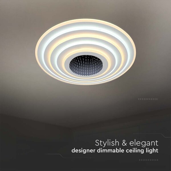 LED Stmívatelné stropní svítidlo LED/125W/230V 3000-6500K + DO