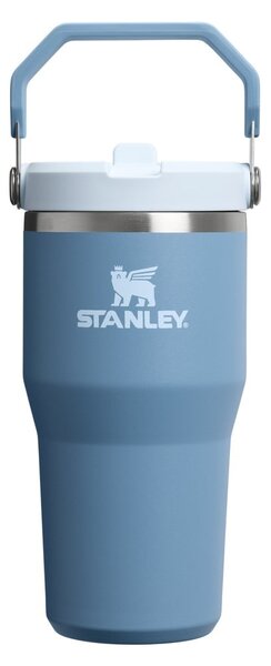 Šedomodrá termoska z nerezové oceli 600 ml IceFlow™ Flip Straw 2.0 Tumbler Indigo – Stanley