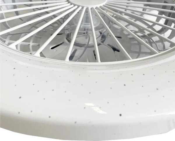 LED Stropní svítidlo s ventilátorem STAR LED/48W/230V + dálkové ovládání