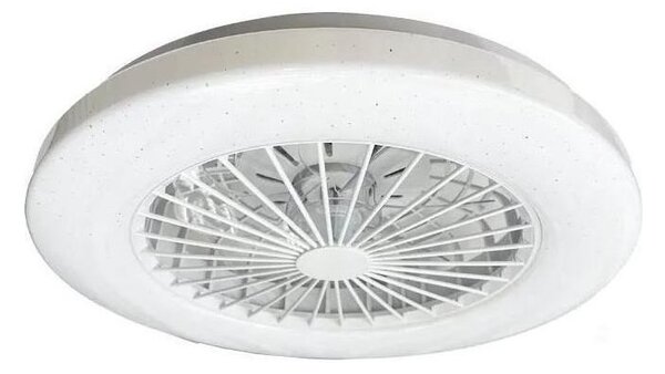 LED Stropní svítidlo s ventilátorem STAR LED/48W/230V + dálkové ovládání