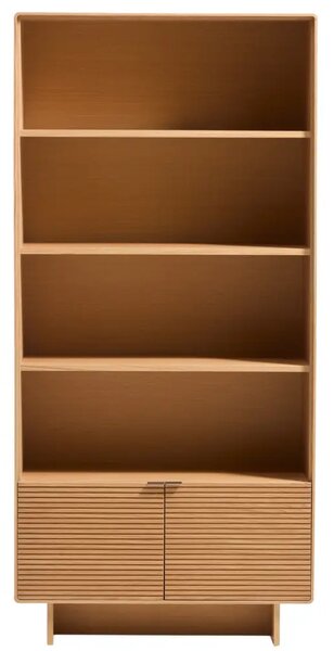 Kave Home Dubový regál Norlen 190 x 90 cm