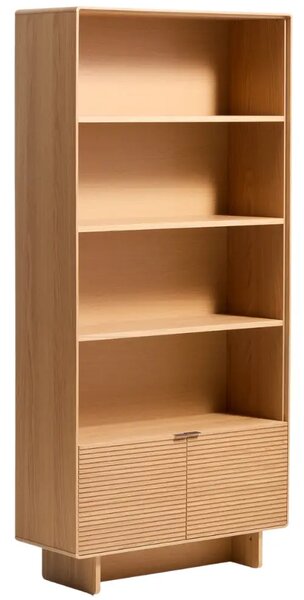 Kave Home Dubový regál Norlen 190 x 90 cm