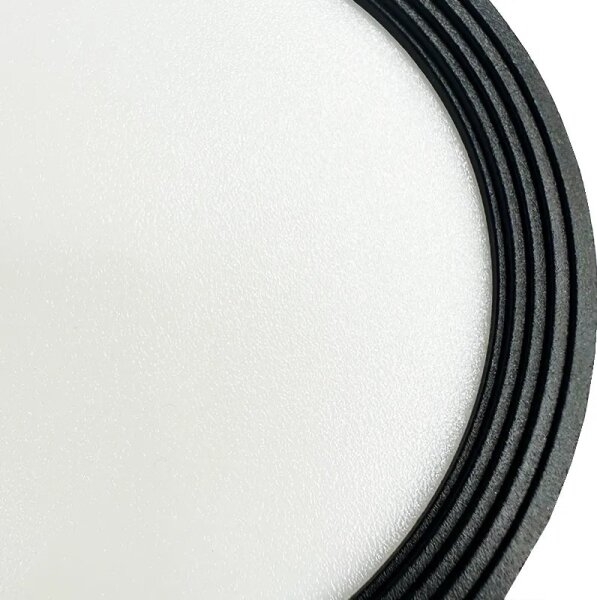 LED Bodové svítidlo LED/17W/230V 4000K pr. 15 cm černá