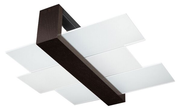 Brilagi - LED Stropní svítidlo HERA 2xE27/7,5W/230V wenge