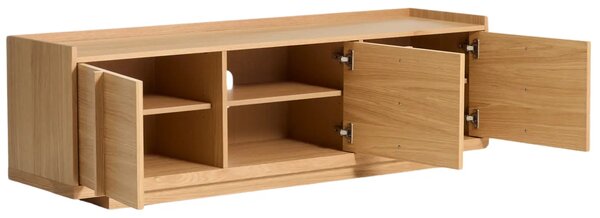 Kave Home Dubový TV stolek Onix 150 x 40 cm