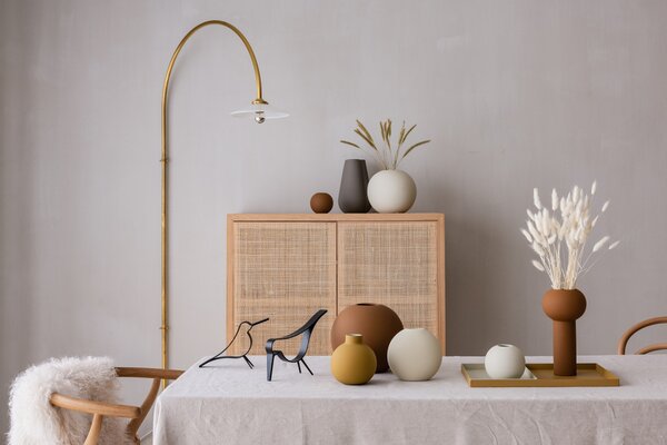 Váza Pillar Coconut 24 cm COOEE Design