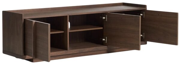 Kave Home Ořechový TV stolek Onix 150 x 40 cm