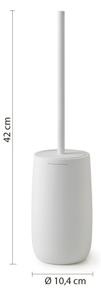 Gedy Gedy, KIRA WC kartáč na postavení, bílá mat, KI3302
