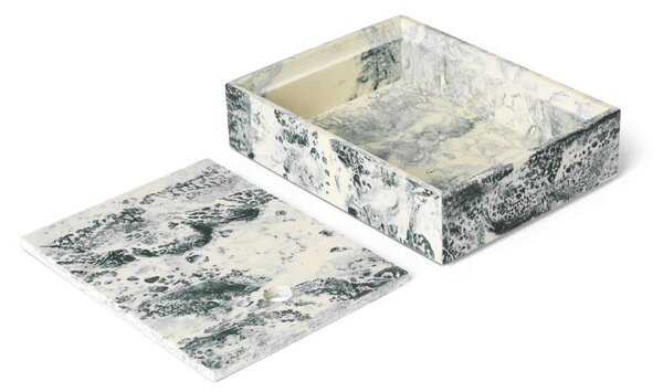 Ferm Living Úložný box Mist 15x20, emerald off-white