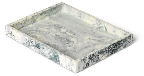 Ferm Living Tác Mist Tray 15x20, emerald off-white