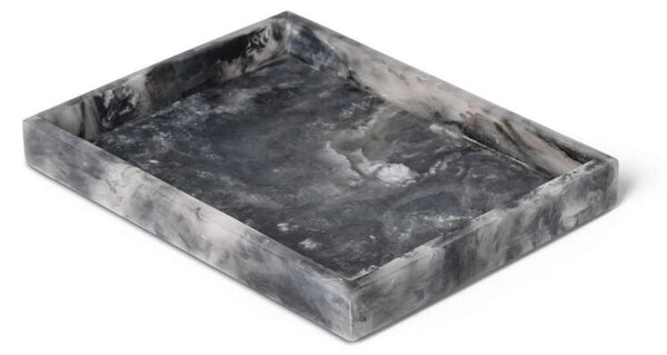 Ferm Living Tác Mist Tray 15x20, charcoal