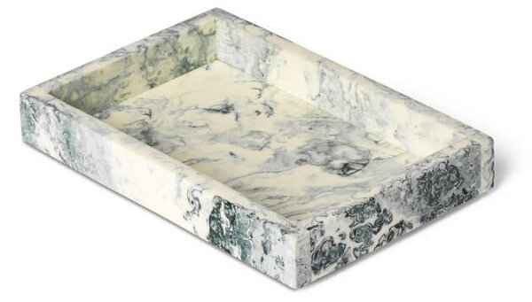 Ferm Living Tác Mist Tray 10x15, emerald off-white