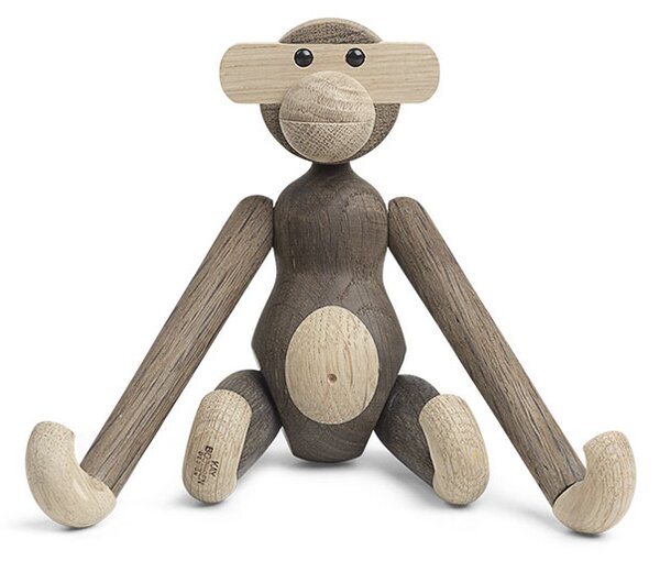 Opička Kay Bojesen Oak/Smoke Oak Small Kay Bojesen Denmark