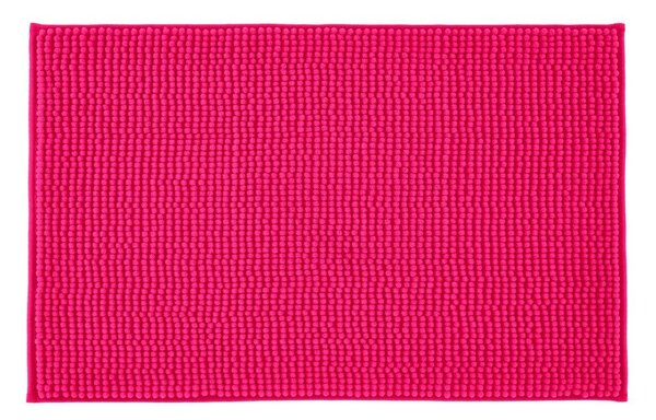 Tmavě růžová koupelnová předložka 50x80 cm Bobble – Catherine Lansfield