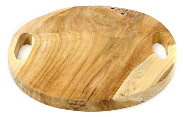 Servírovací tác Teak Root Tray 35 cm Bazar Bizar