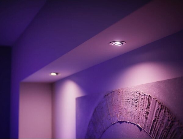 SADA 2x LED RGBW Stmívatelná žárovka Philips Hue WACA GU5,3/MR16/6,3W/12V
