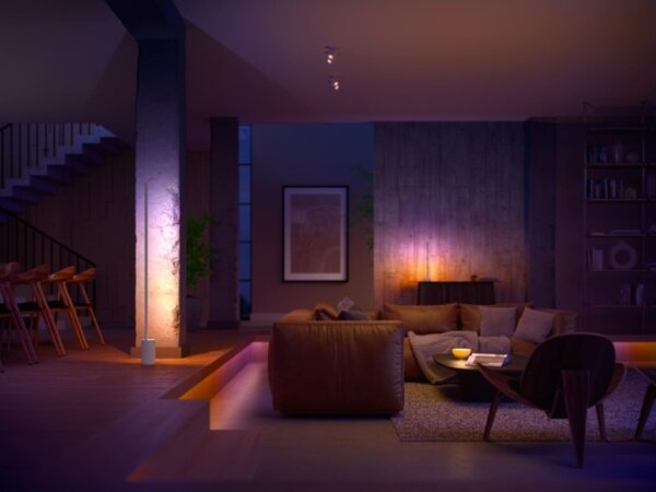 Philips - LED RGBW Stmívatelná lampa Hue SIGNE LED/29W/230V 2000-6500K bílá