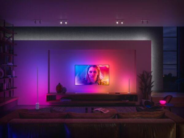 Philips - LED RGBW Stmívatelná lampa Hue SIGNE LED/29W/230V 2000-6500K bílá