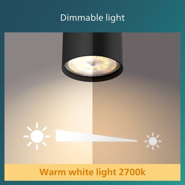 Philips - LED Stmívatelné nástěnné bodové svítidlo STAR LED/4,5W/230V
