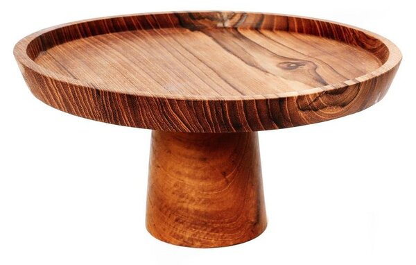 Podnos na dort Teak Cake Dish 24,5 cm Bazar Bizar