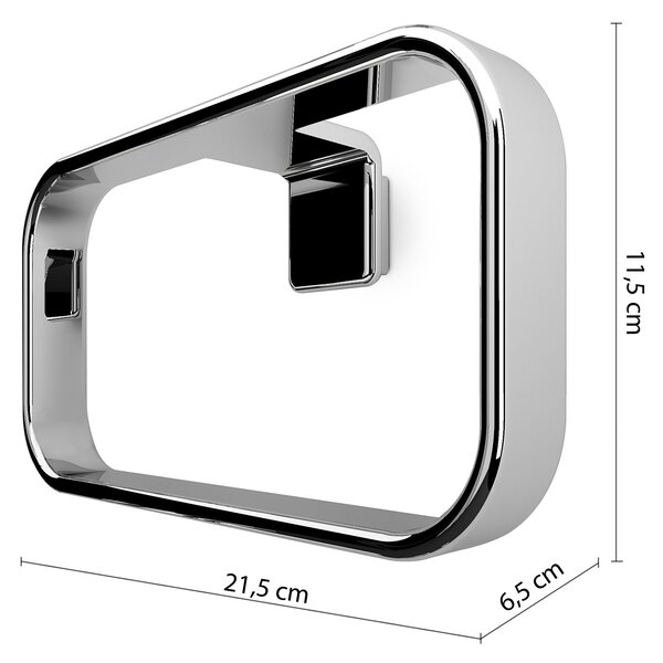 Gedy Gedy, IL GIGLIO držák ručníků kruh, chrom, A97013
